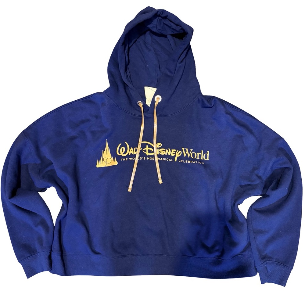 Walt Disney World 💫50th Anniversary💫 Hoodie Blue XL